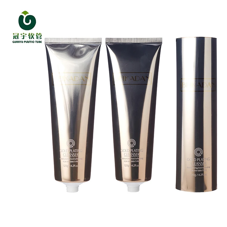 Wholesale aluminum soft tube  flat tube body creme tube