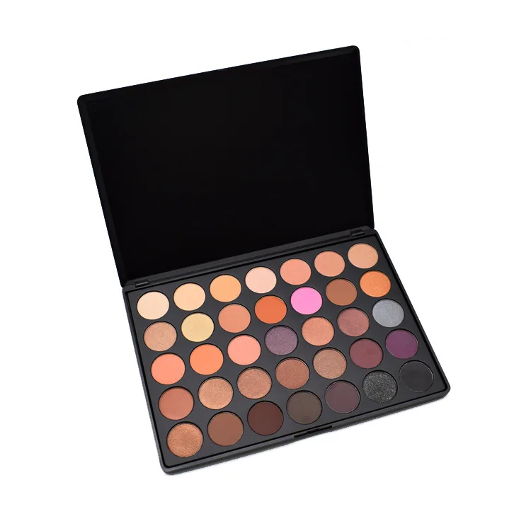 2022 new arrivals trends eyeshadow 35 color frozen eye shadow pallet 26mm eyeshadow packaging magnetic vegan eyeshadow book