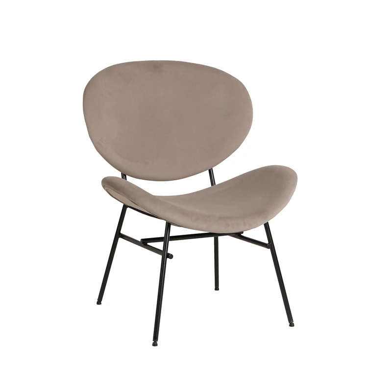 Professional Manufacture Cheap Room Fabric Living Room Chair With metal Legs