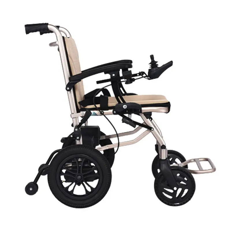 Elderly Portable Ultra Light 14kg Aluminum Sport All Terrain Electric Wheel Chair Lightweight Wheelchair
