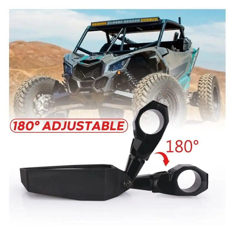 Factory Sale Oem Odm High Quality Atvs Utvs Parts Rear View Spiegel Side Back Driving Shatter Proof Utv Atv Mirror