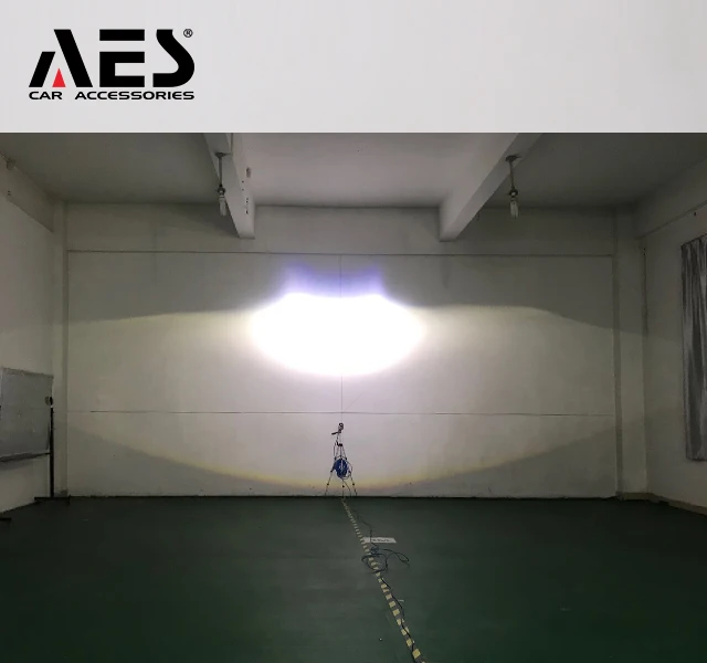 Светодиодные противотуманные фары AES 3 0 дюйма с синим оттенком 5500 к 36 Вт водонепроницаемые светодиодные линзы для Toyota