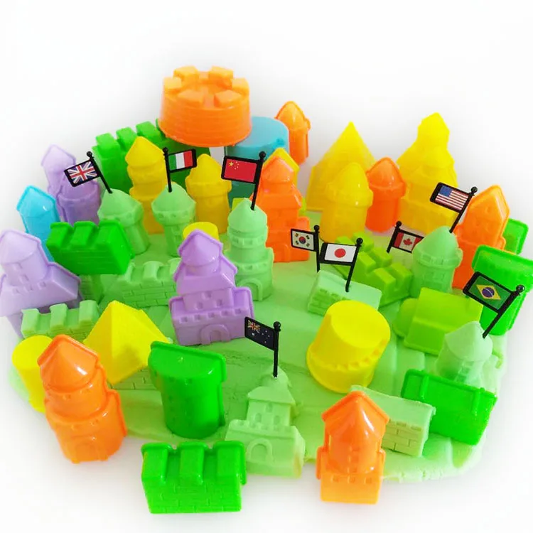 Более мягкий волшебный песок для моделирования песка никогда не сохнет с лучшим качеством