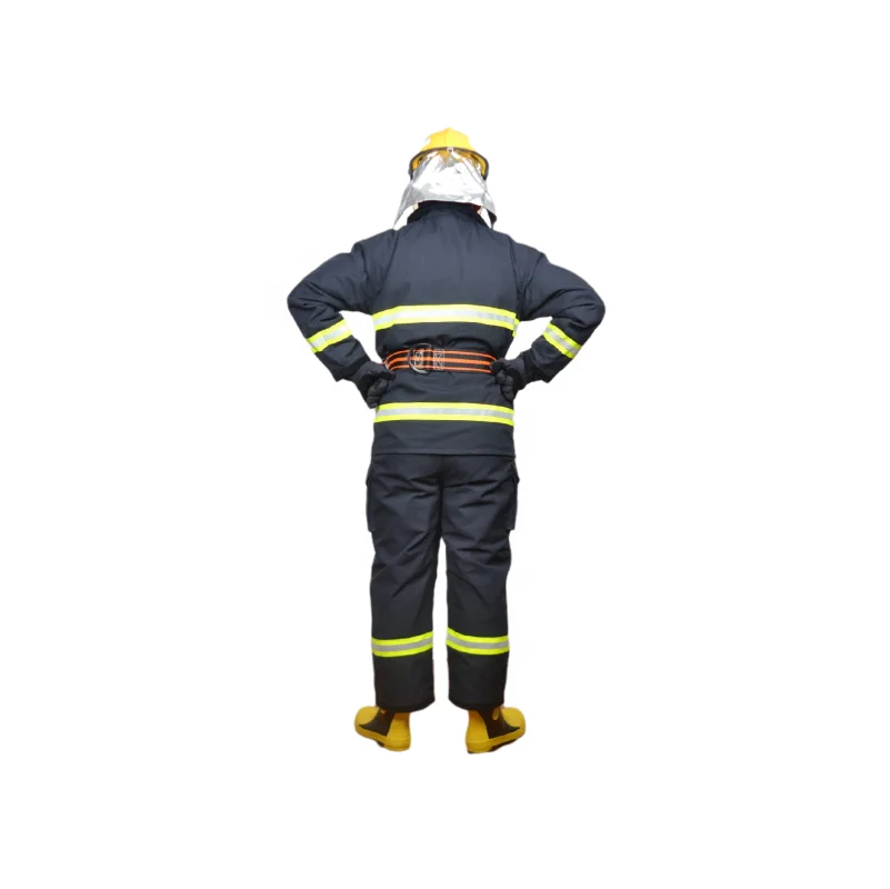 Cheap price fireman suit fire fighting  fireman clothes factory high quality firefighter uniforms