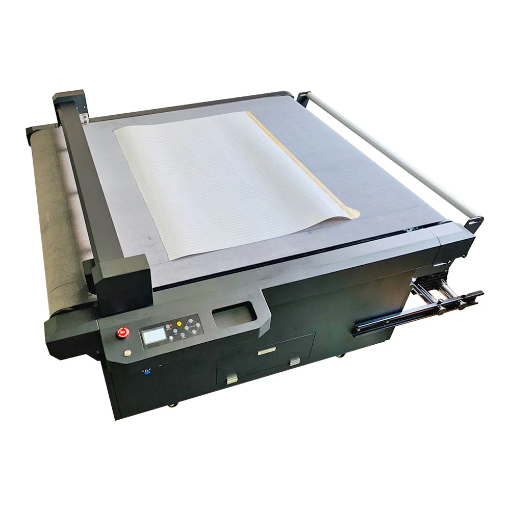 China Supplier Digital Flatbed Cutter Die Cutting Machine PPF/Traffic Sign Flatbed Cutter with Conveyor Table