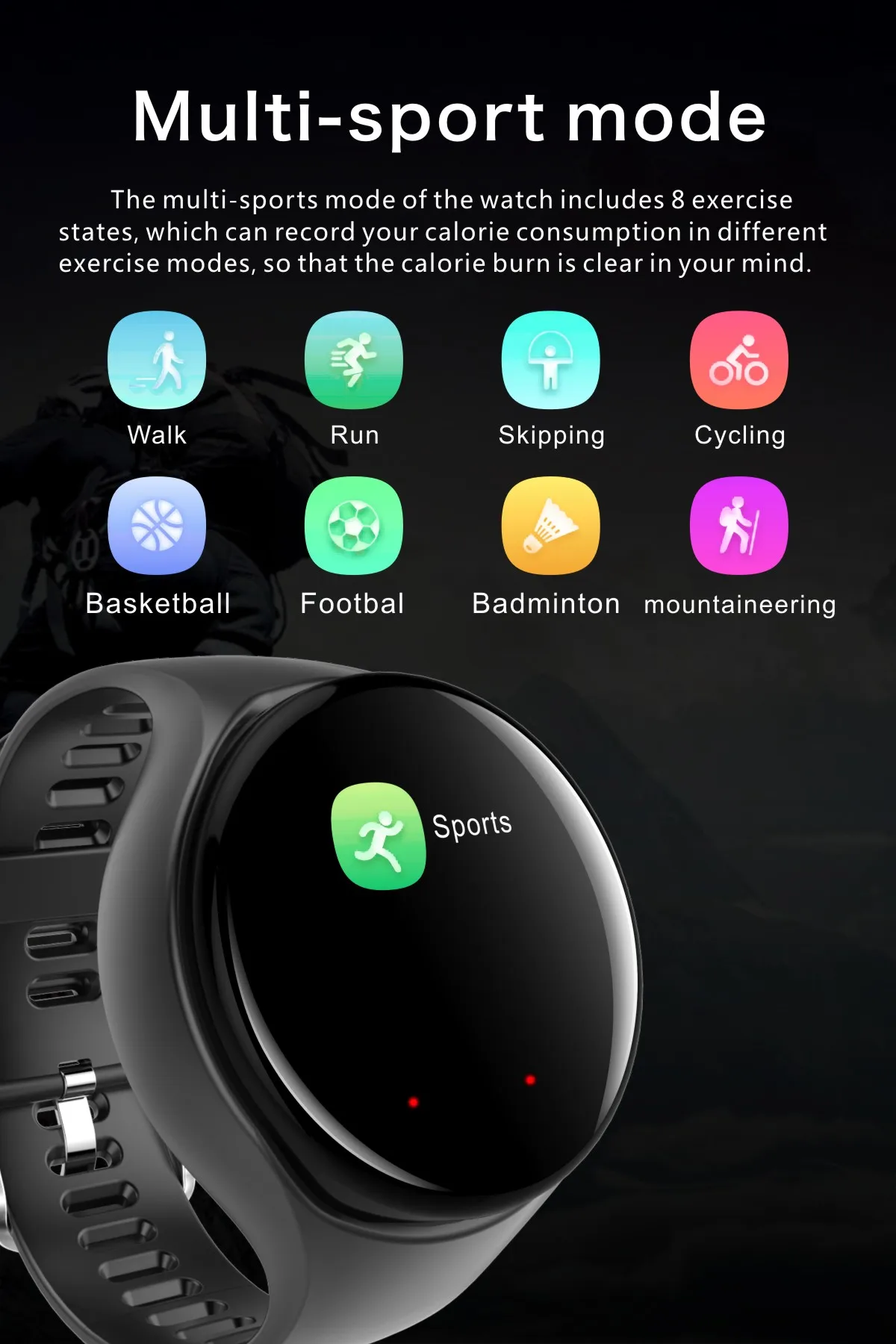 Fitness Function Wireless Waterproof 2in1 Earphone 2 In 1 Smart Watch Tws Earbuds