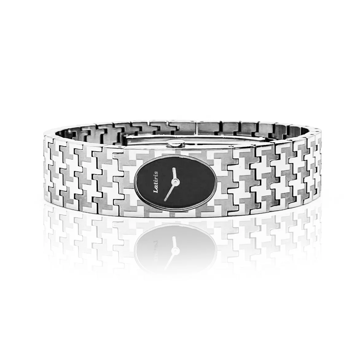 2024 Copper Diamonds 18K Plated High Quality Retro Women Watches Crystal Stainless Steel Clock Ancient Vintage Bracelet watch
