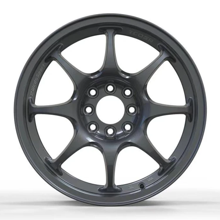 Japanese 4x100 white color 15 16 inch alloy wheels rims for car