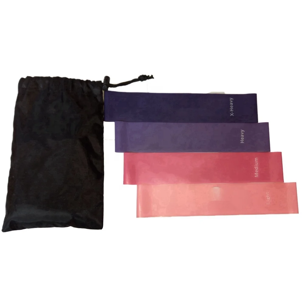 Factory Selling Directly Resistance Bands Set Exercise Loop Bands for Fitness Customized Printing Logo