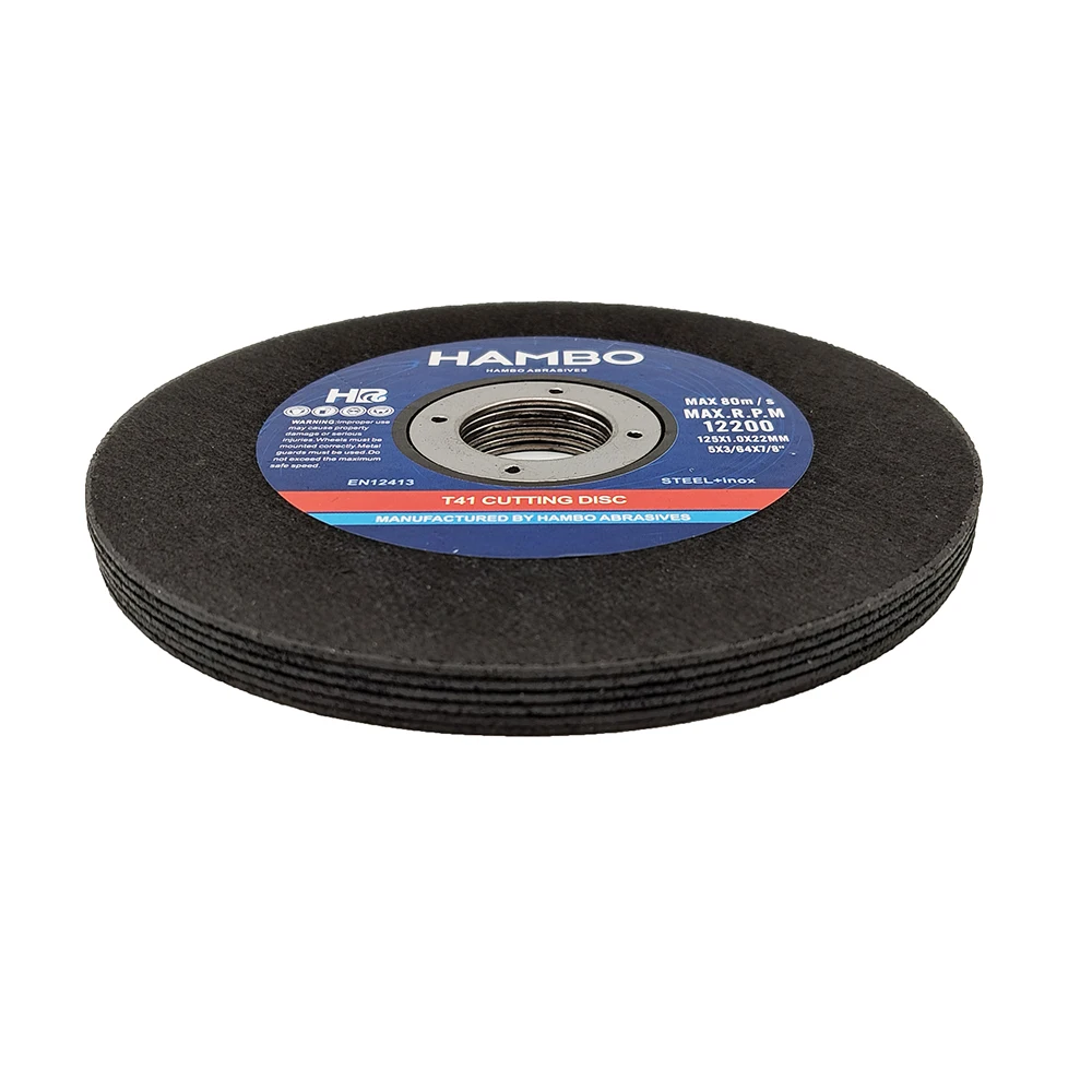 High Quality Cutting Disc 115mm Abrasive Grinding Metal Cast Iron Cutting Disc for Stainless Steel