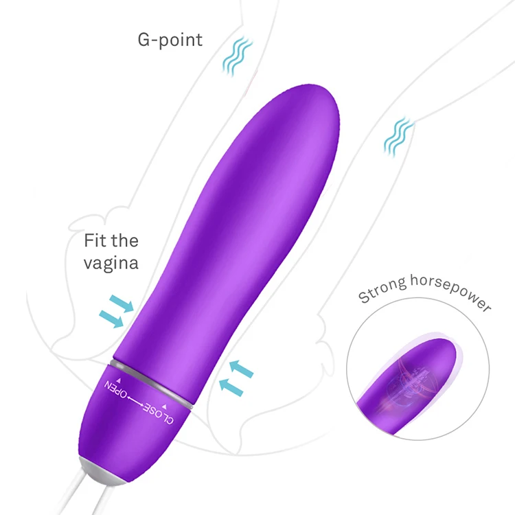 Power Remote Battery Size Silicone Woman Men Fun Sex Toys Anal Bullet Vibrator
