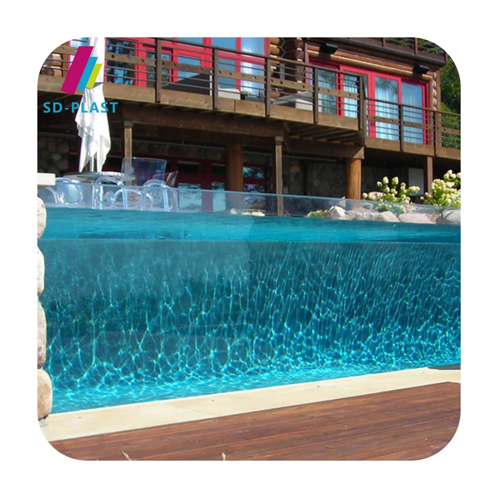 Outdoor Acrylic Plastic Swimming Pool Pools in Thailand