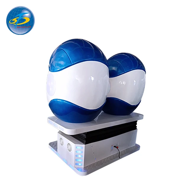 Двухместное оборудование виртуальной реальности Skyfun 9D кресло Egg VR кинотеатр на