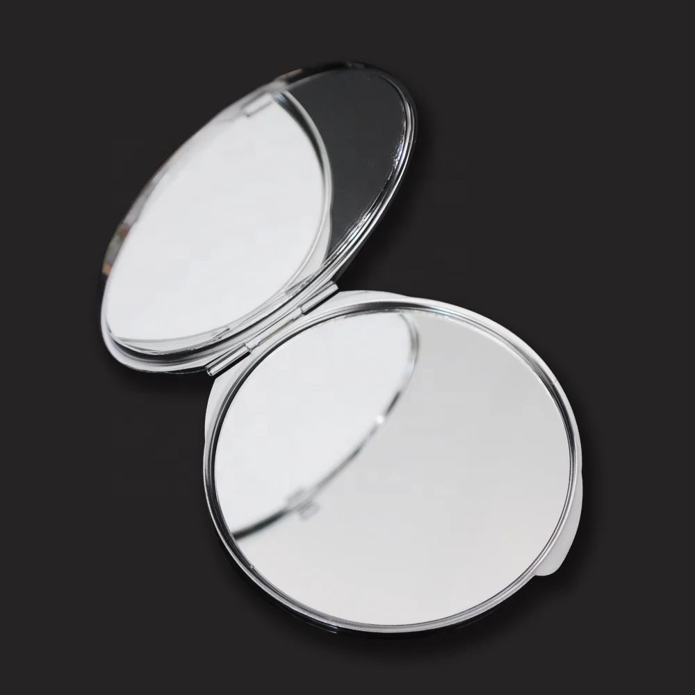 
high quality blank dia. meter 6cm metal compact small mirror 