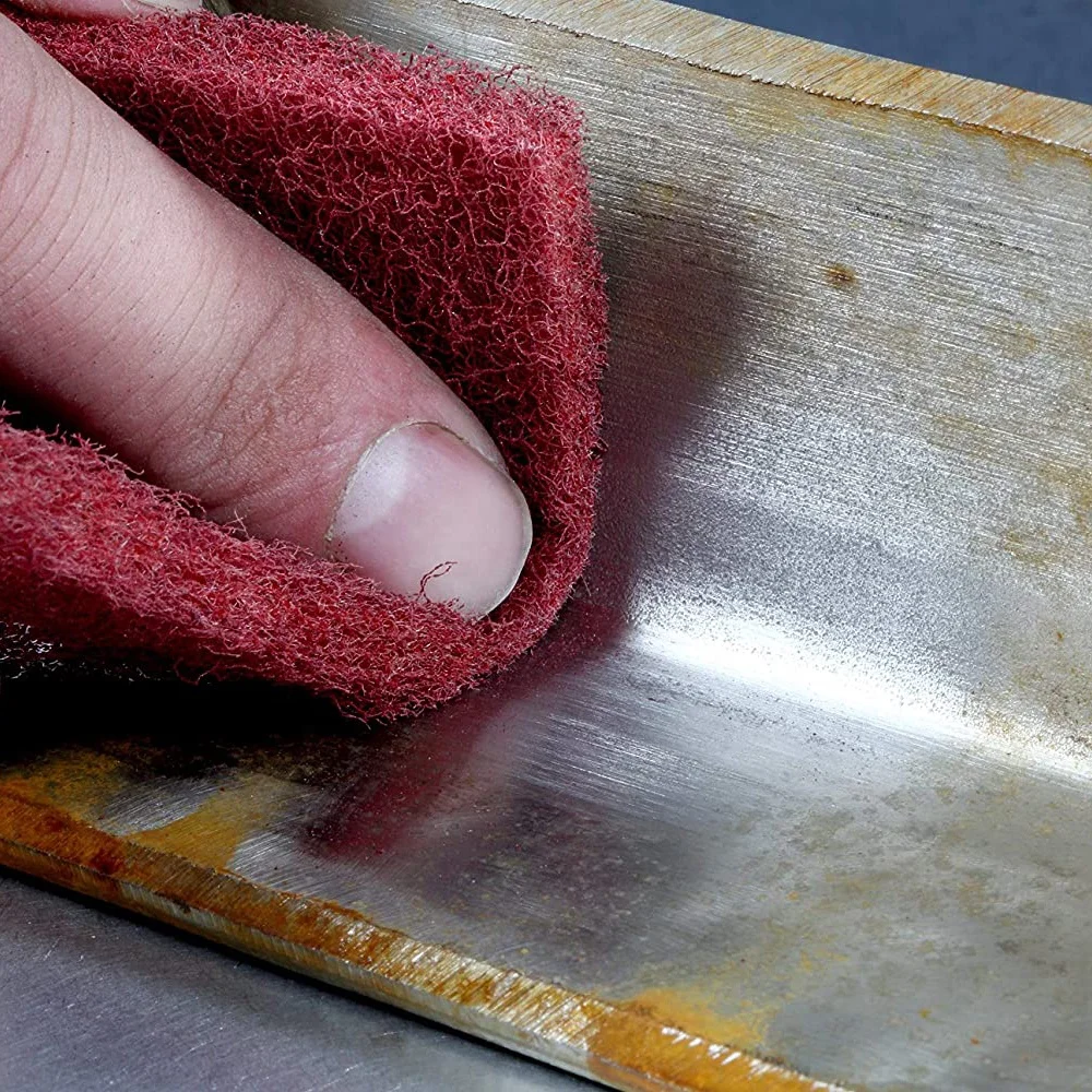 Top quality abrasive medium 1m*80m grit 240 green polishing scouring pad