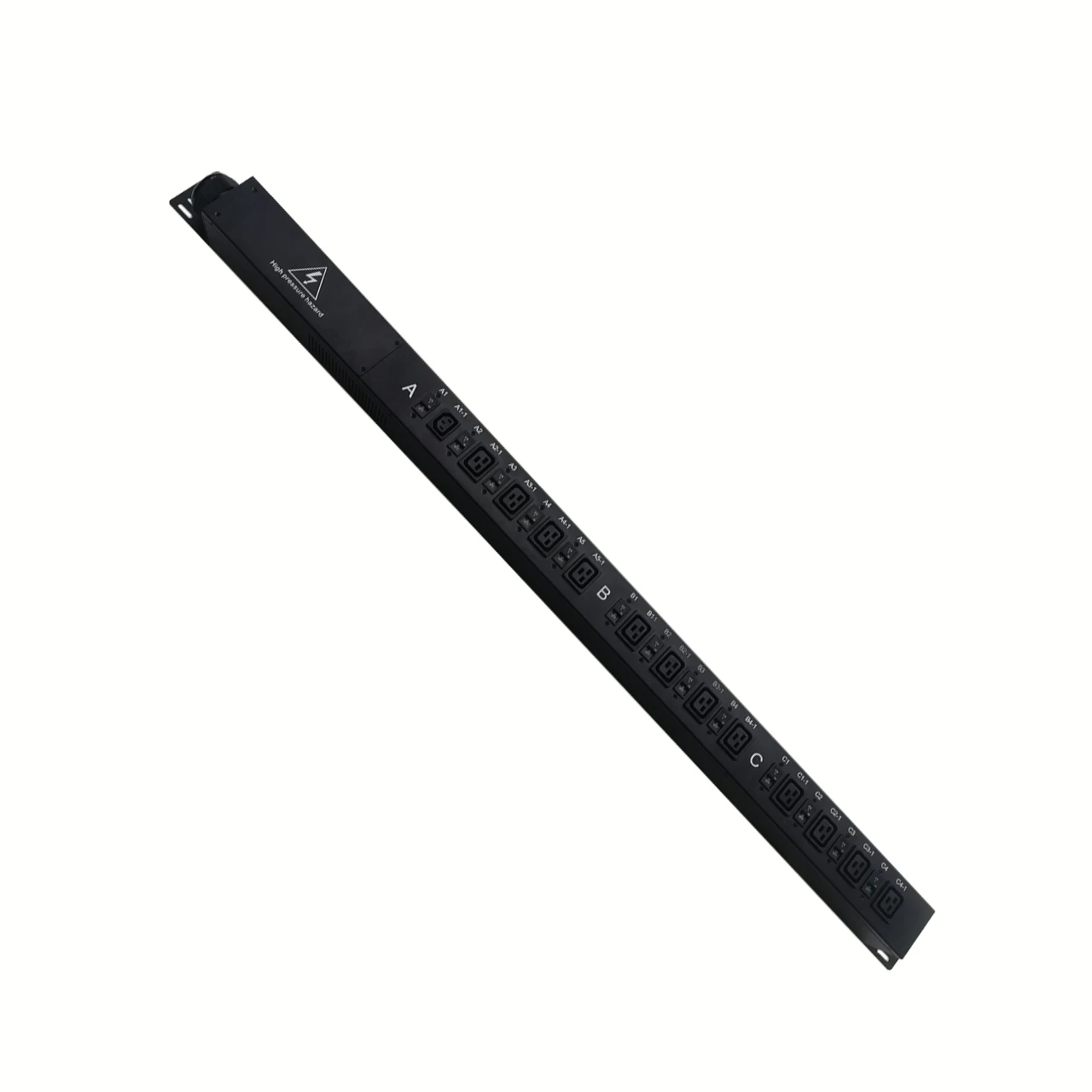 Wholesale Convenient Black Horizontal Installation Sheet Metal 63A Connector 415V Basic Pdu