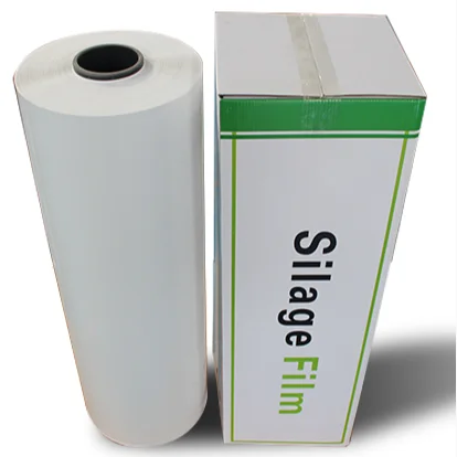 Grass silage  film packing wrap stretch plastic film 25micx500mm/750mmx1500/1800m