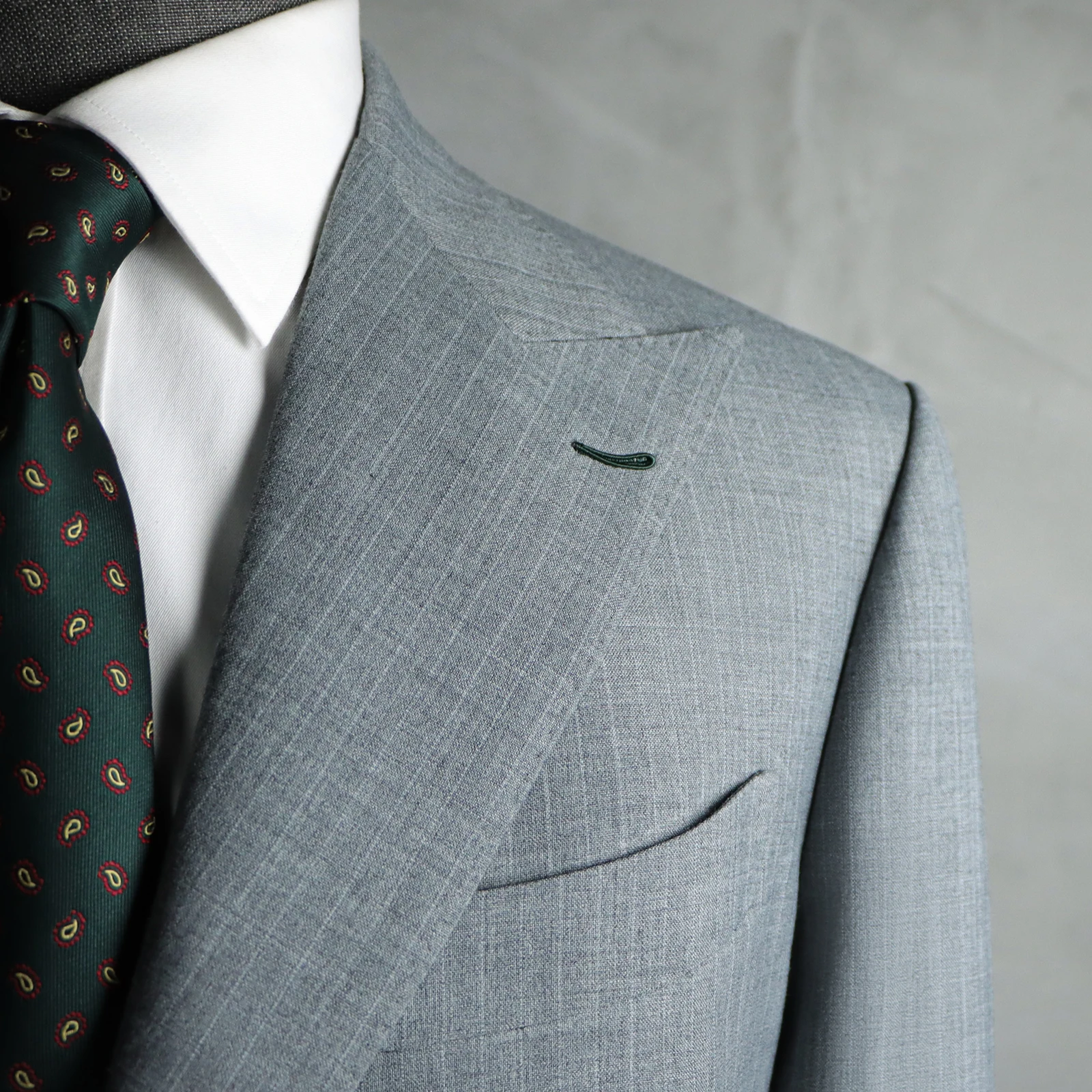 MTM Italian Style Handmade Half Canvas Bespoke Tailor Custom Suits Tailor Made Business Suit Set For Man Summer Casual Suit