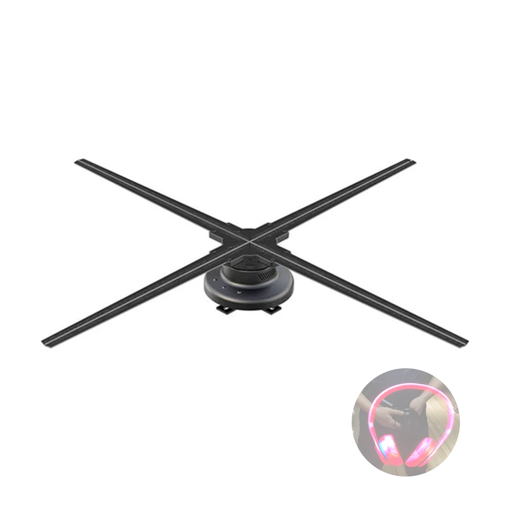 Manufacturer Supplier Customized Naked Eye 3D Fan Screen Anime Display For Advertising