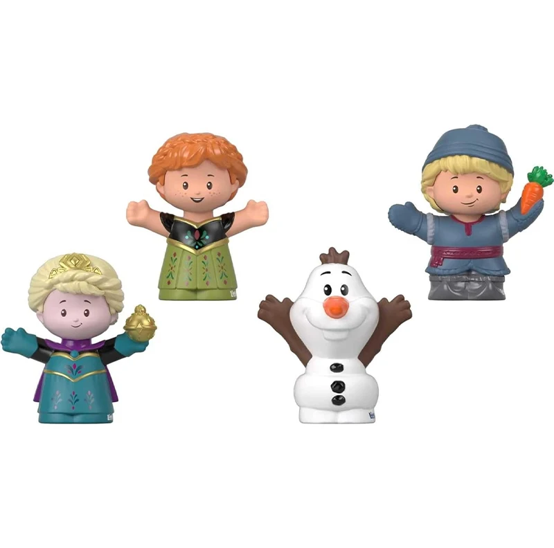 OEM Little People Toddler Toys Cartoon  Characters Frozen Elsa & Friends Figure Set with Anna Kristoff & Olaf