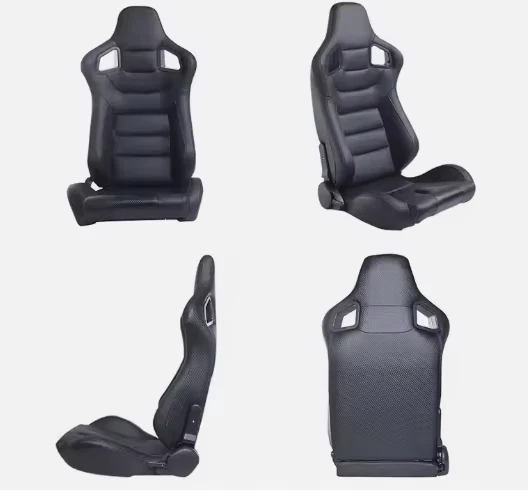 Car sports seat modification with sliding track racing modification car esports simulation driving seat metal frame universal