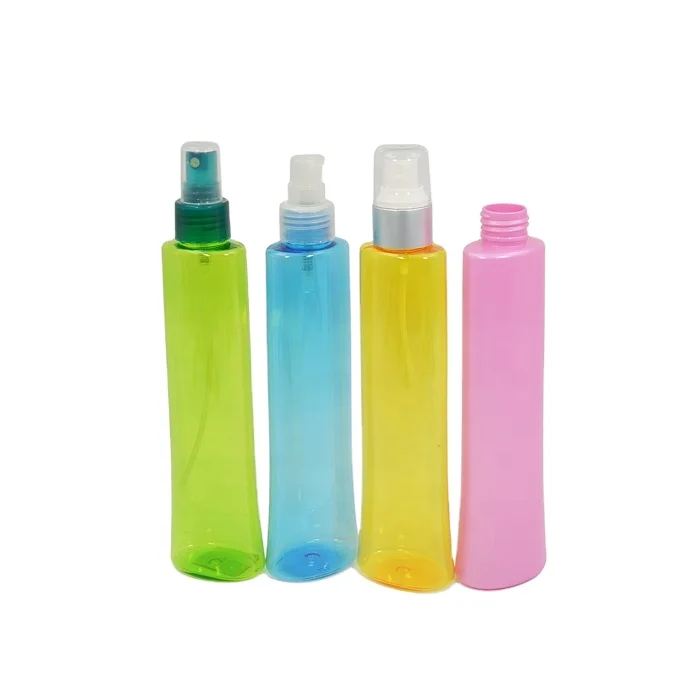 Customized plastic 200ml plastic bottle mosquito-repellent sprayer liquid bottle tall thin bottle