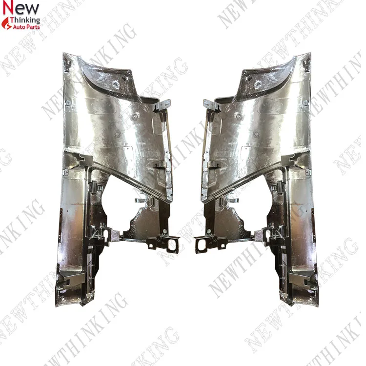 Chrome corner panel flat for isuzu frr truck spare body parts