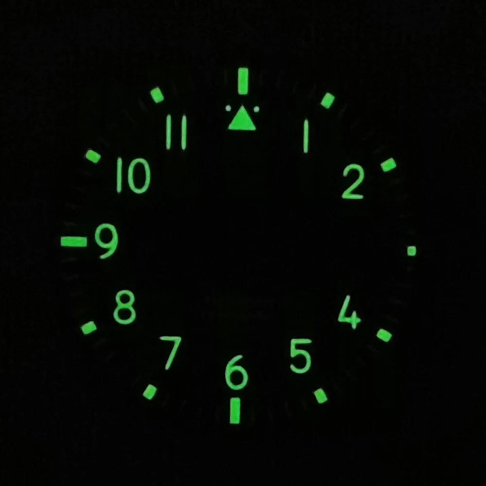 29mm Luminous Fit NH35A NH36A Movement Custom Your Own Logo Watch Sterile Dial