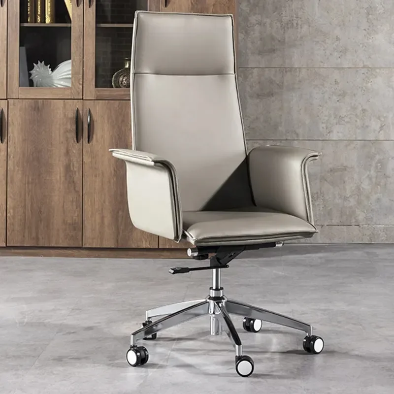 workstation heavy duty silla oficina ergonomic guest CEO PU leather executive chair office