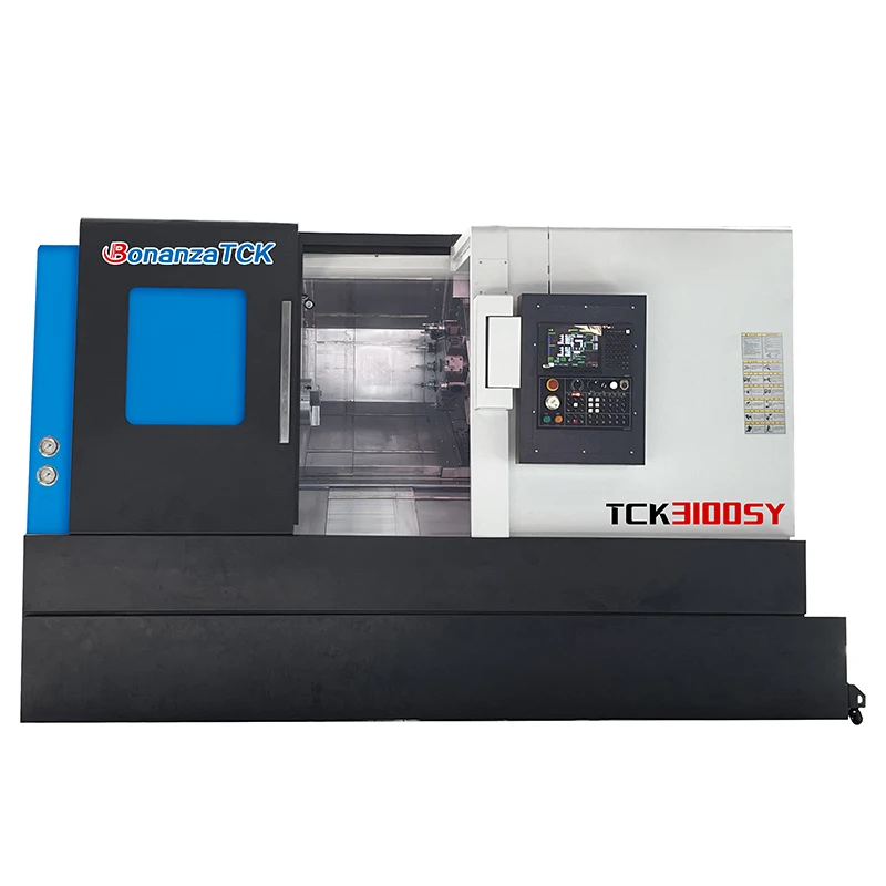 China Good Stability Inclined Bed Design Slant Bed Cnc Automatic Lathe TCK3100SY