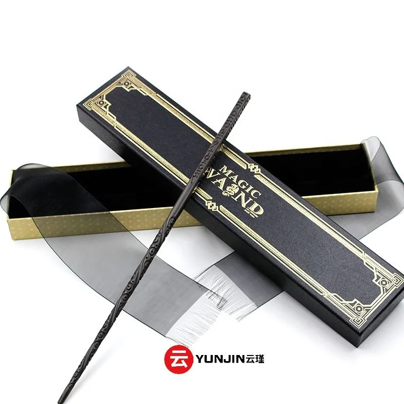 
DHL Free Shipping 3-6 business days to door Magic Wand Harry Hermione Ron Potter with Beautiful black magic wand box 