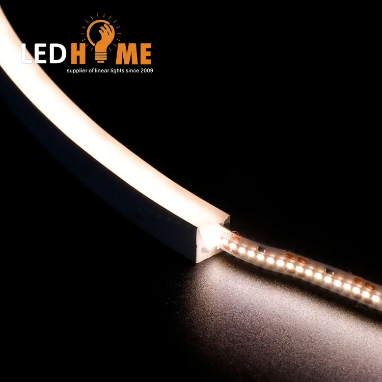 Square 12mm*12mm Waterproof IP65 IP67 flexible led silicon neon tube for indoor and outdoor decoration