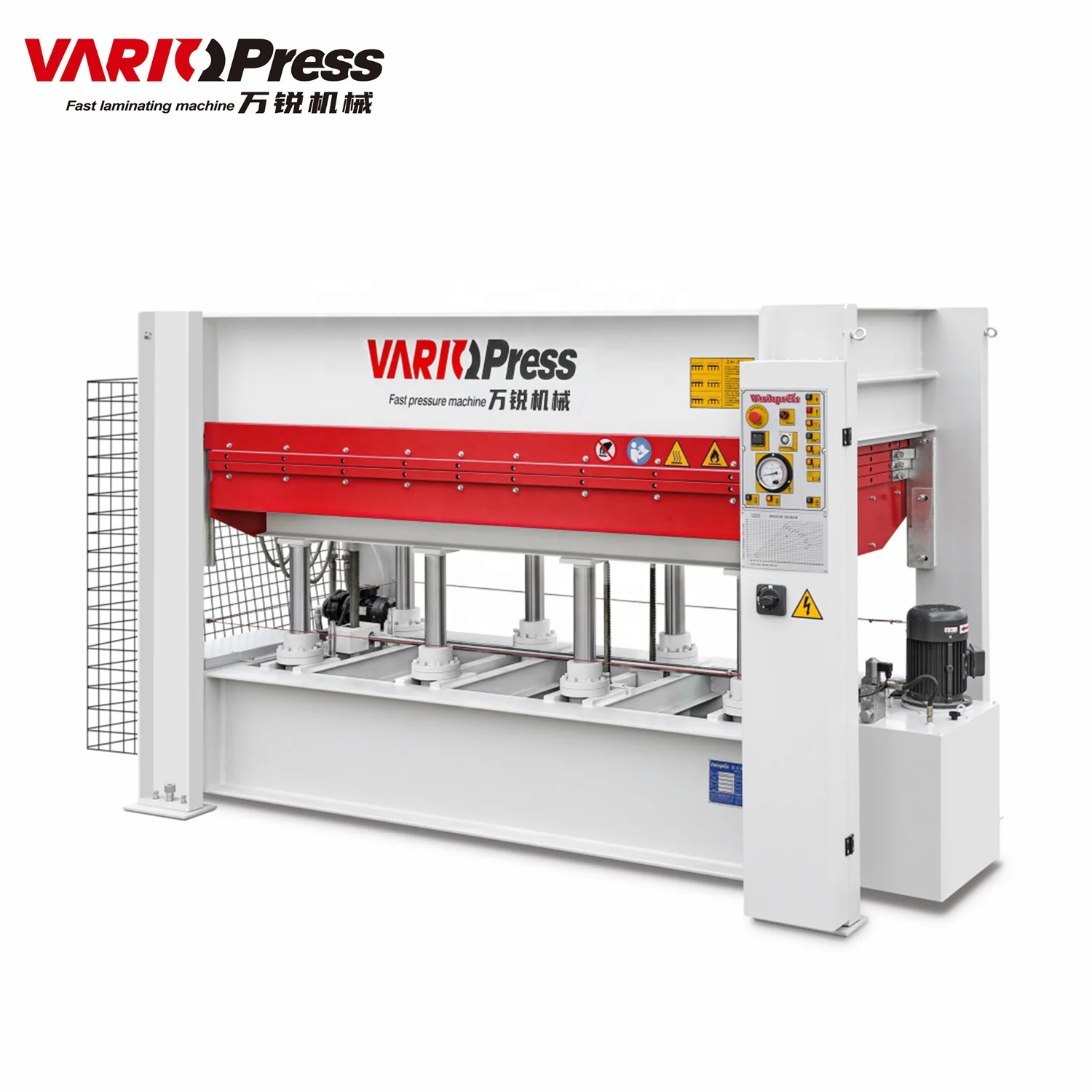 veneer hot press and door press machine with HAWE valve from German