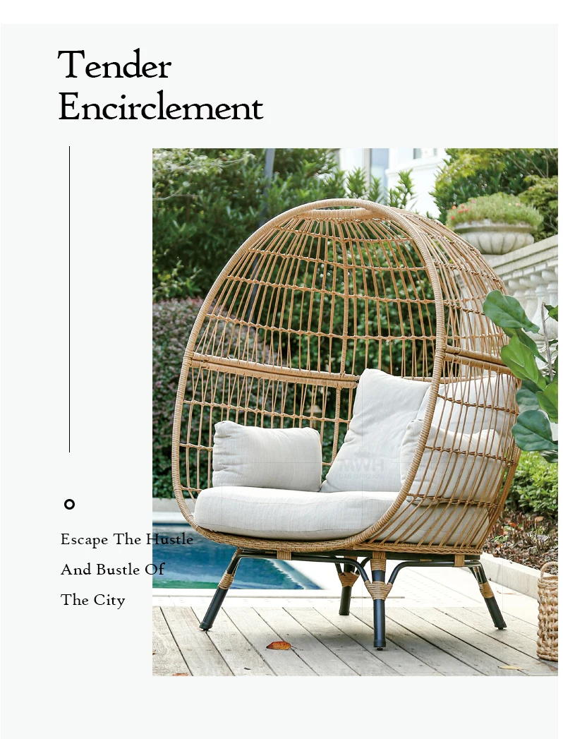 Wicker Swing Chairs egg relax wicker chair