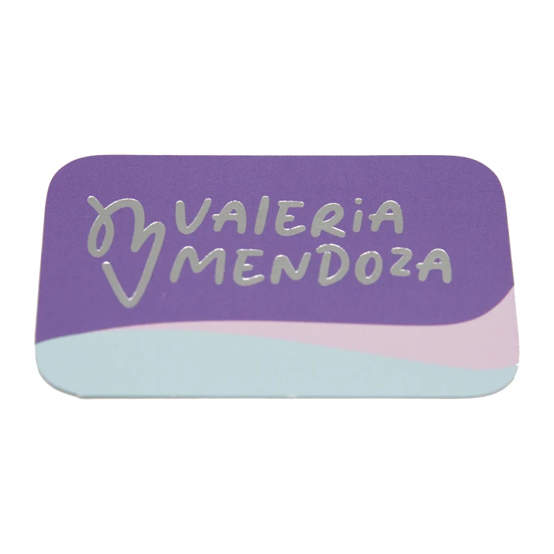 Printing Logo Cardboard Cards Silver Foil Stamping Thick Name Luxury Business Cards Thank You Cards