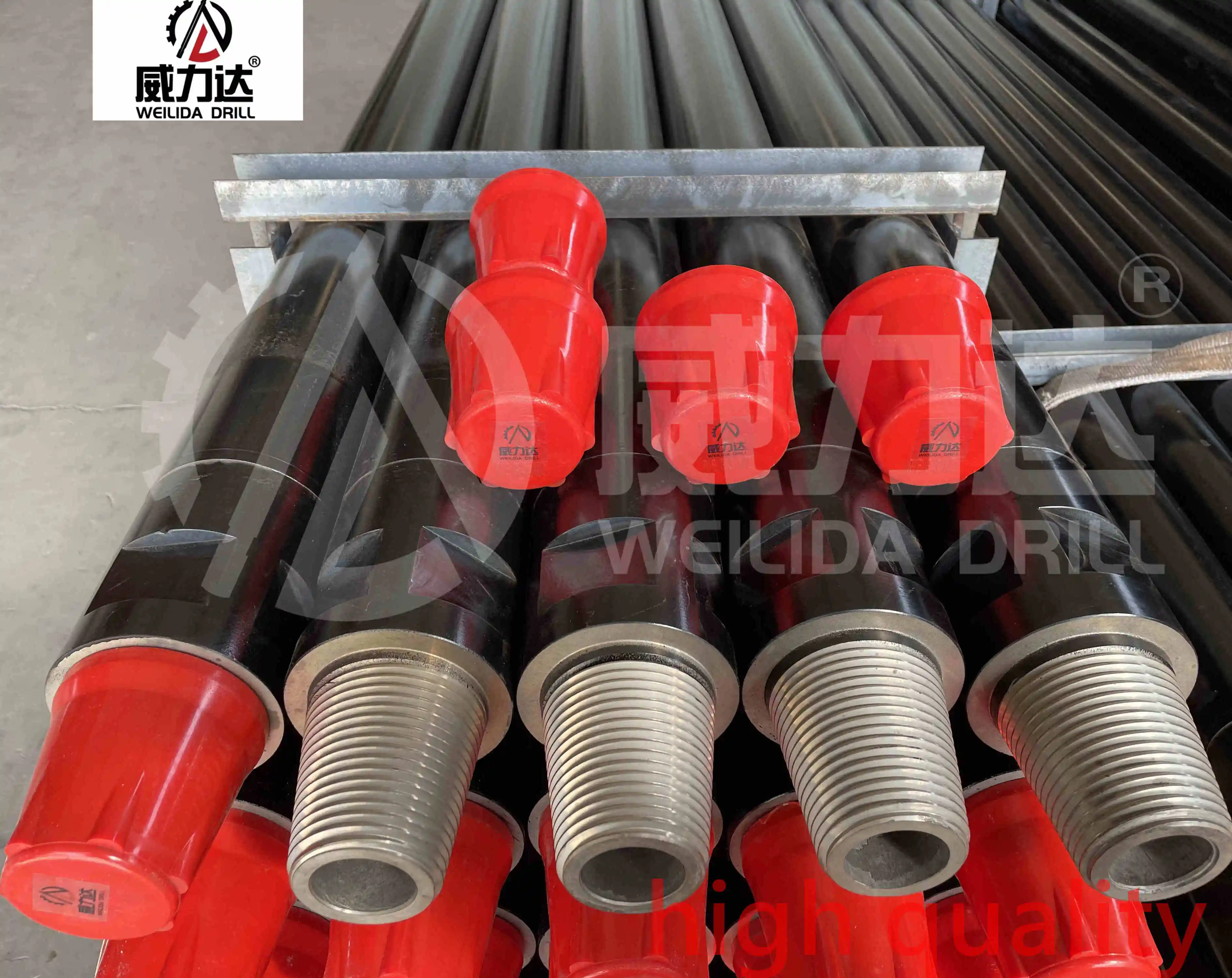 High Quality  89mm 102mm 108mm 114MM DTH Drill Pipe For Watering & Mining Holes Manufacturers from exported worldwide