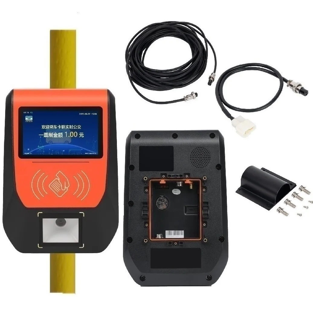 Smart Card reader train/Bus Card Payment Reader with transit qr code for ticket payment