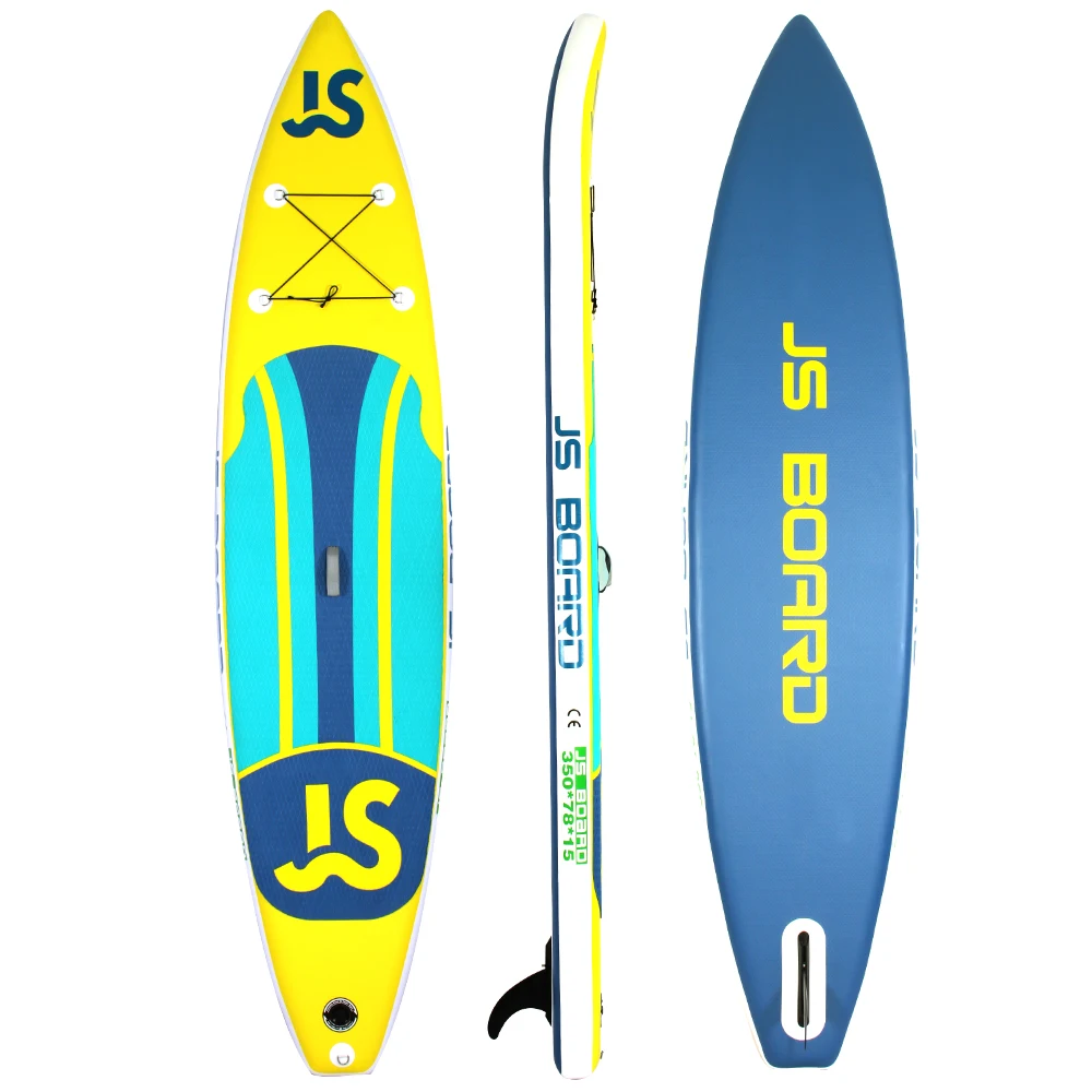 Custom manufacture double layer 14 feet wholesale  race inflatable sup  paddle board