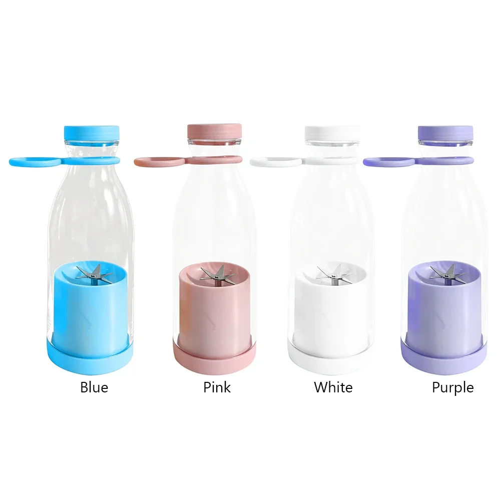 Portable Blender Juicer Bottle Mixer Electric USB Charge Mini Fruit Milk Mixers Juicer Cup Blender Milkshake Juice Maker Machine
