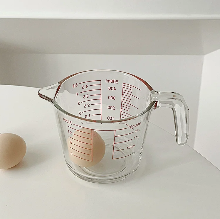 High Quality Unbreakable Round Glass Measuring Cup For Liquid Measure With Handle From China  Cheap Sale
