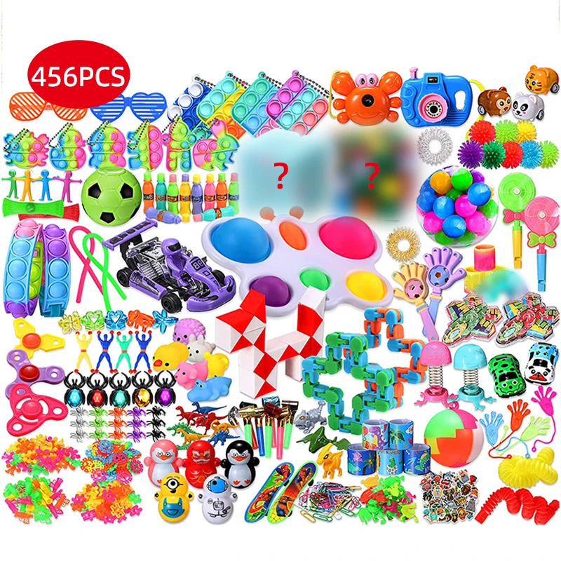 Fidget Toy Pack Party Favors Toys Assortment for Kids Carnival Prizes, Classroom Rewards,Pinata Stuffers
