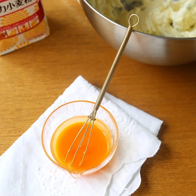 Kitchen tools 4 5 7 9 Inches mini wire whisk for gold