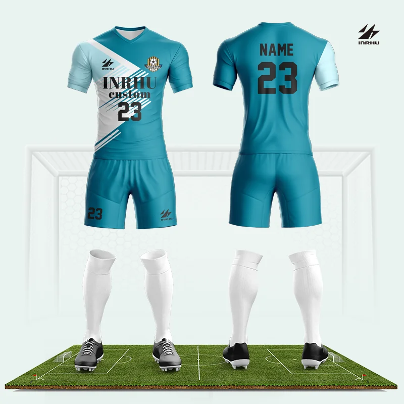 2024 Unisex High Quality Custom Soccer Sportswear New Style Retro Football Team Jersey with Logo for Adults Kids OEM Service