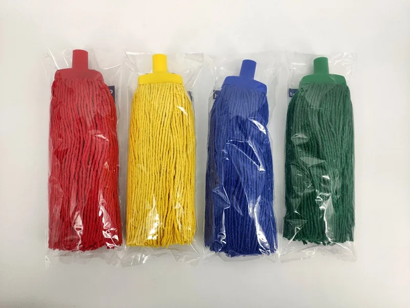 Wholesale Custom Floor Cleaning Mop Refill Cotton Polyester Fabric Replacement
