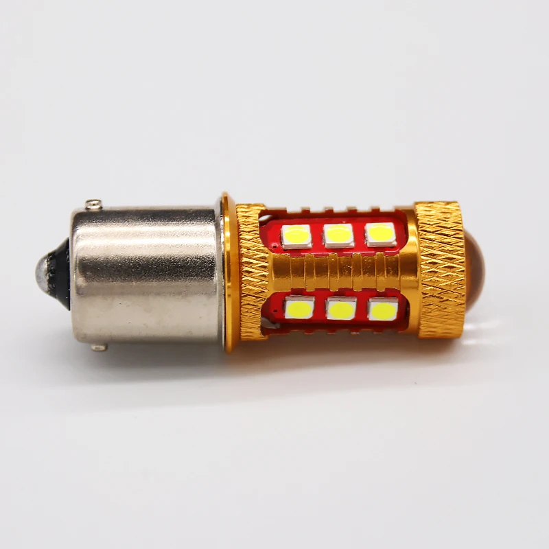 Signal Lamp T15 Led Bulb 2835 15SMD W16W T15 LED Canbus 912 Car Reverse Light Back up Lamp White