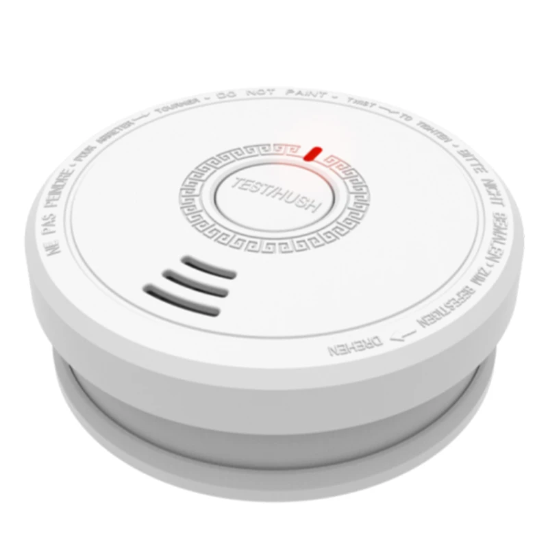 10-летний, сертификация CE, поставка с завода в EN14604 детектор дыма с source error