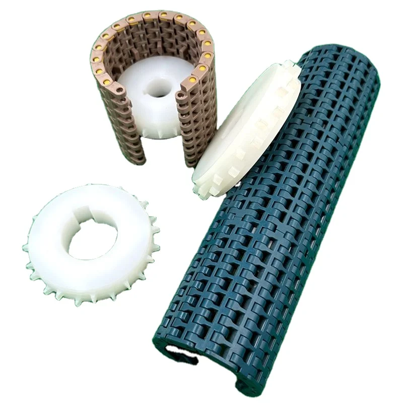 POM PP wear-resistant chain plate sprocket chain lithium battery anti-static conveying accessories