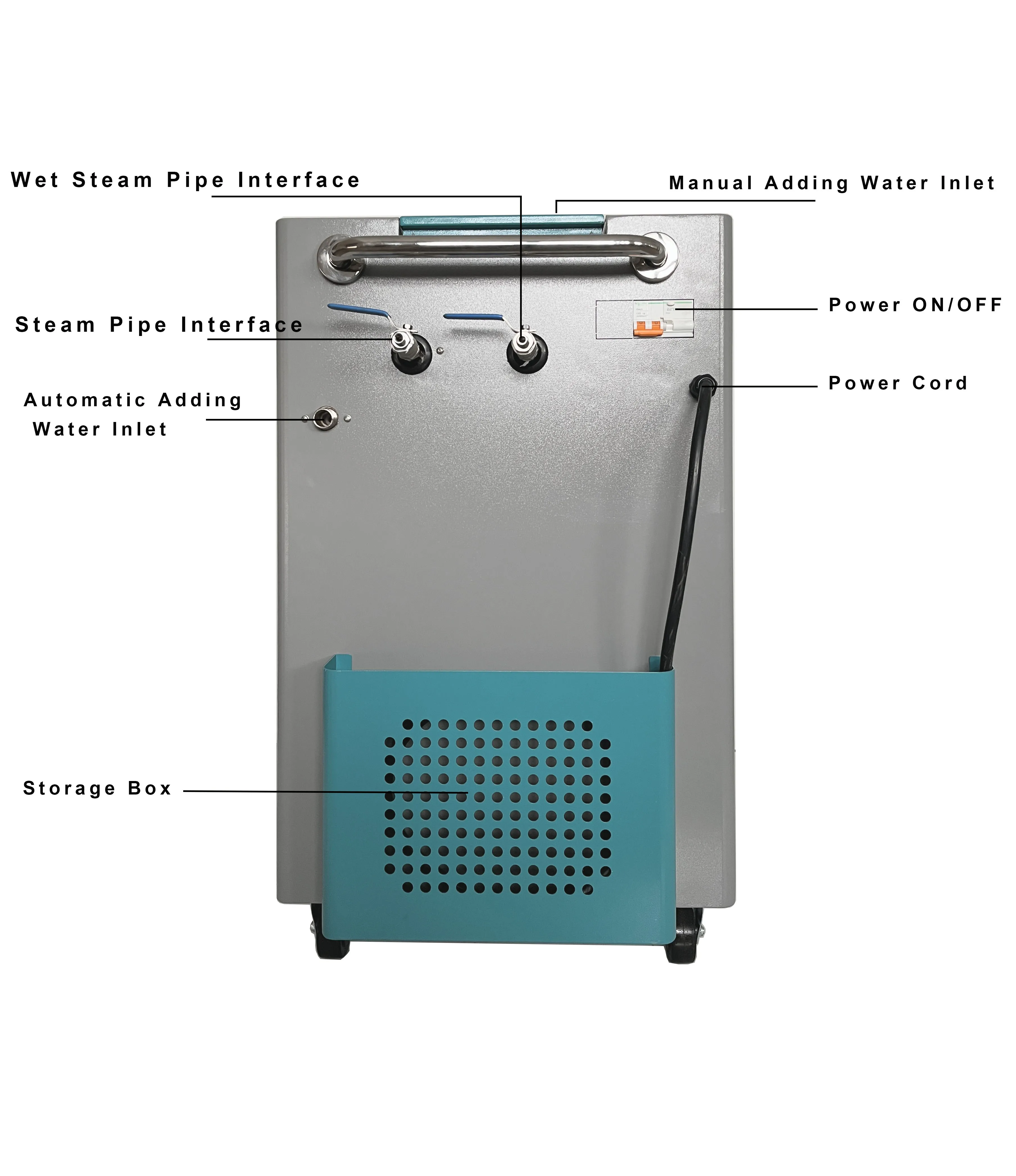 Car wash equipment China waterless steam clean car interior electric hand car wash machine