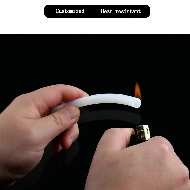 Wholesale Plastic Tube High Temperature Transparent Flexible Heat Shrink PTFE Tube Can Be Cut to Length Plastic Tube