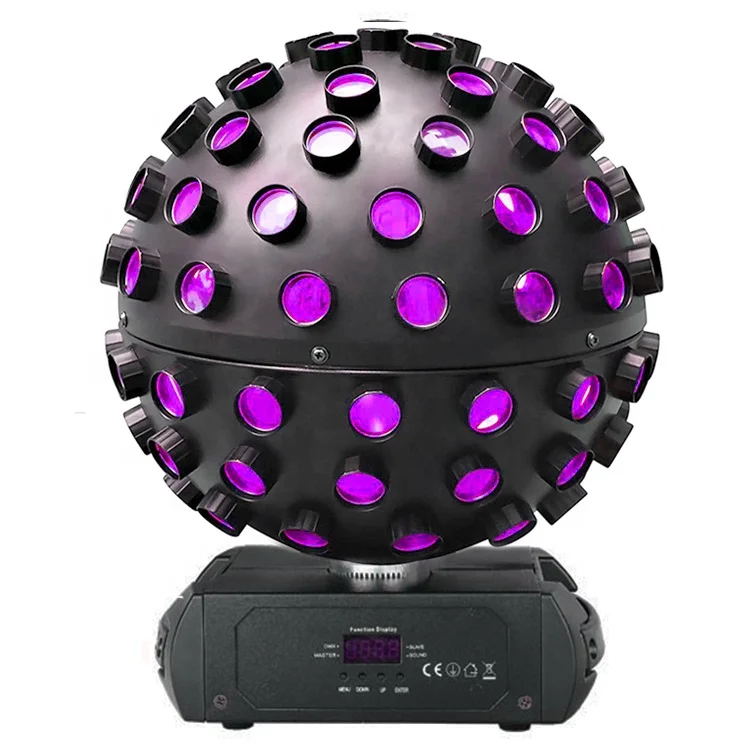 Grace 18W RGBWA+UV 6in1 Super Big Dj Club Stage Light LED Magic Disco Ball Moving Head Lights